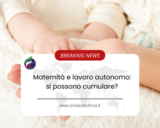 Maternità e lavoro autonomo: si possono cumulare?