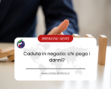 Caduta in negozio: chi paga i danni?